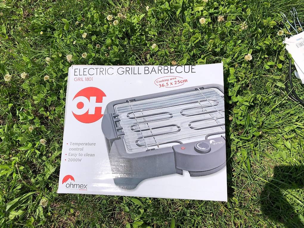 Griglie: Grill de table electrique neuf 2000W – Usato da Orbe venduto da Bdaniela