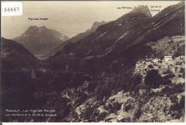 Finhaut -Les Aiguilles Rouges - Les Perrons et le Col de la