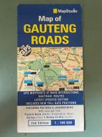 Strassenkarte Gauteng (Pretoria & Joburg) Südafrika