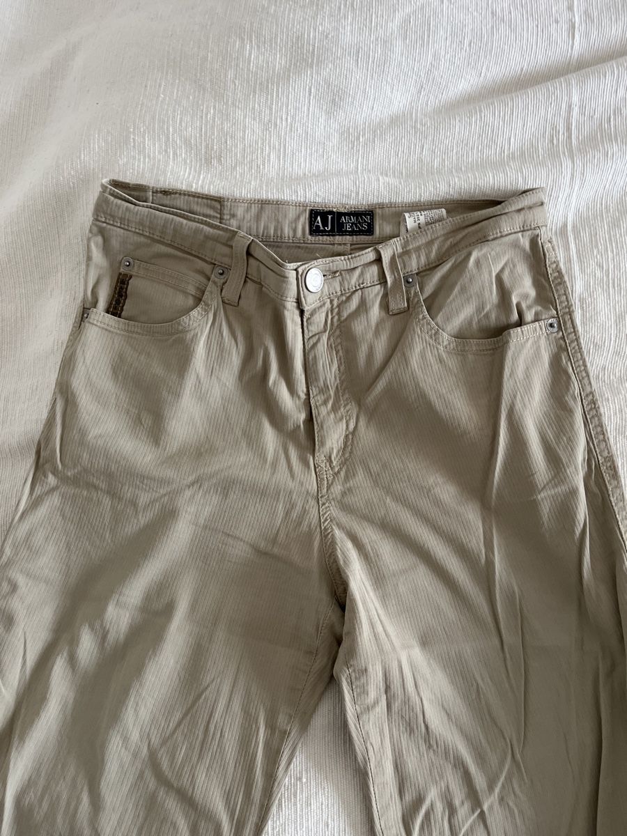 Armani Pantaloni: Armani, beige leichte Hose 36 – Usato da Aesch BL venduto da shuja01 3