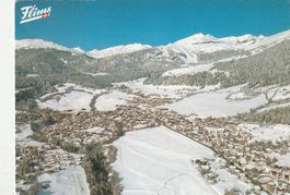 Flims  Winterpanorama