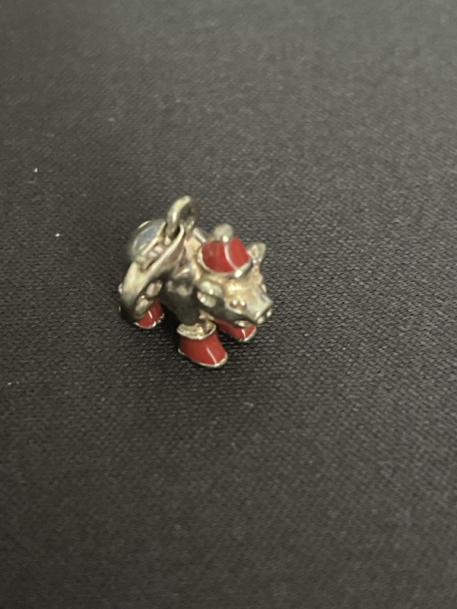 Thomas Sabo Ciondoli: Thomas Sabo Charm kleines Schwein mit Mütze  – Usato da Bassersdorf venduto da Sandy456 1