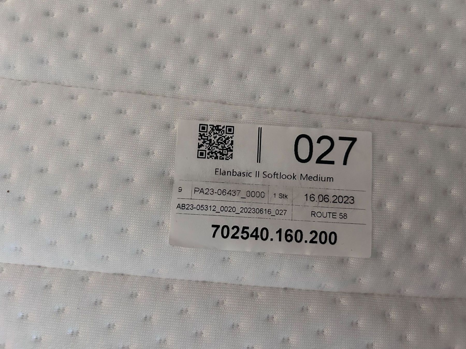 Materassi: Matratze 160x200, Micasa Elan Basic II Medium – Usato da St. Gallen venduto da jan_hx2p 3