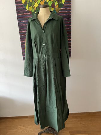 Langes Vintage Kleid Gr.46/48