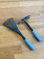 Gartengeräte Set: Rechen und Hacke für den Garten!