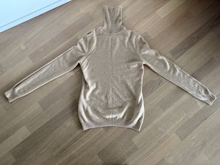 Galeria Kaschmir Rollkragenpullover Gr. S beige HM