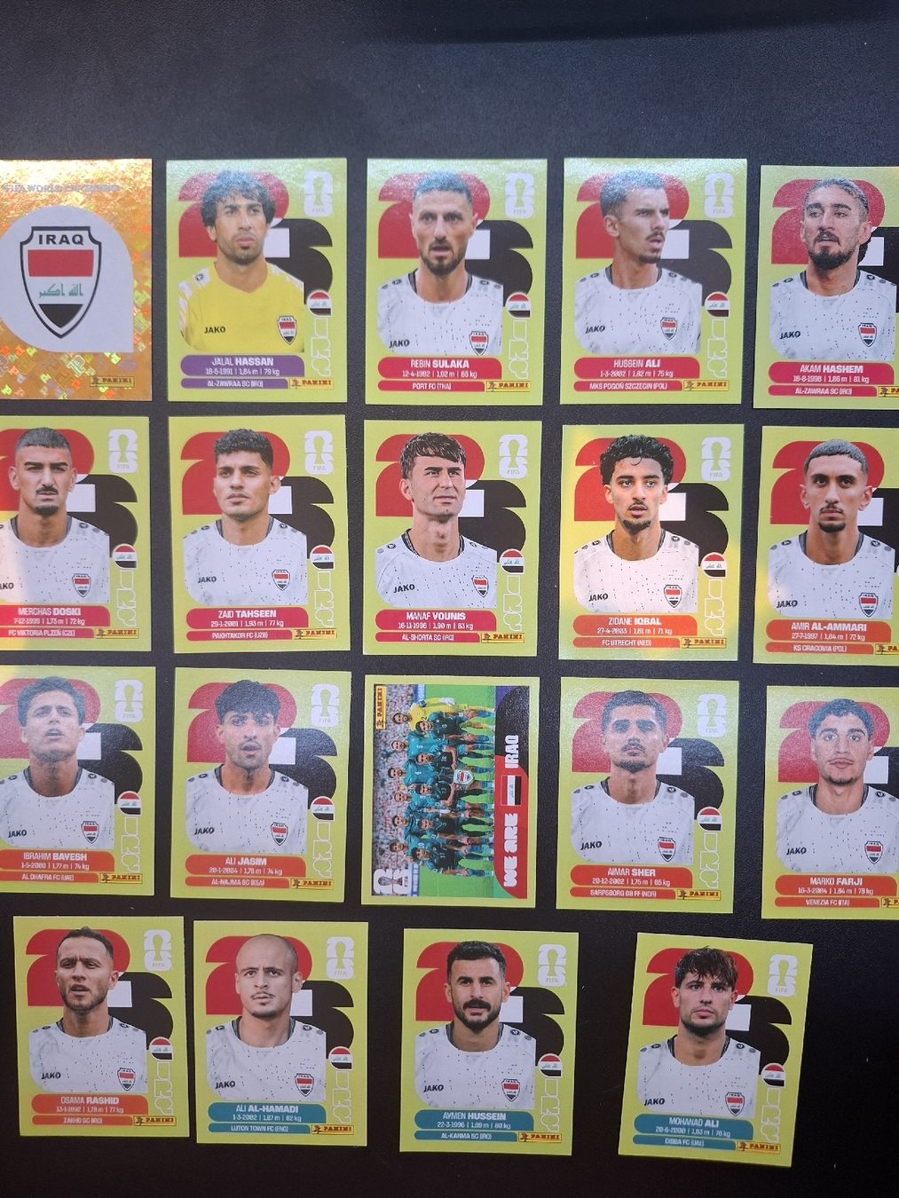 Panini Carte collezionabili: Panini 19 Sticker Irak  – Nuovo (secondo la descrizione) da Lieli venduto da Andrin.1901