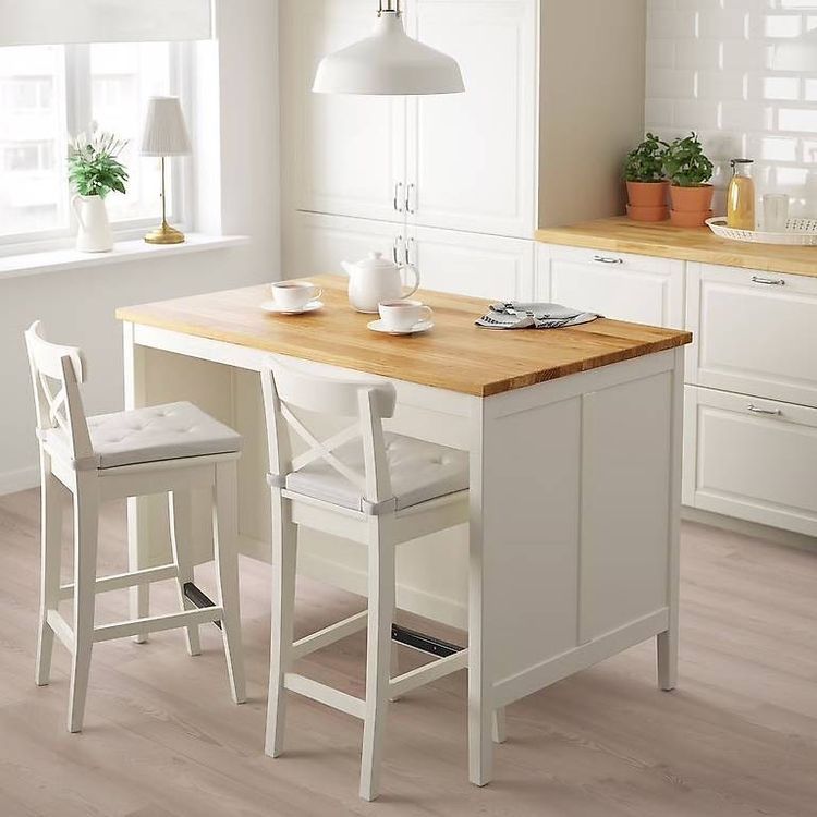 Ikea Cucine complete: Ikea Kücheninsel Tornviken + 2 Barhocker – Usato da Zürich venduto da hernen