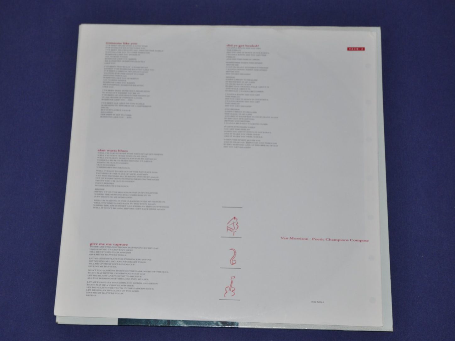 Dischi in vinile: LP Van Morrison - Poetic Champions Compose – Usato da Boll venduto da Theodora15 3