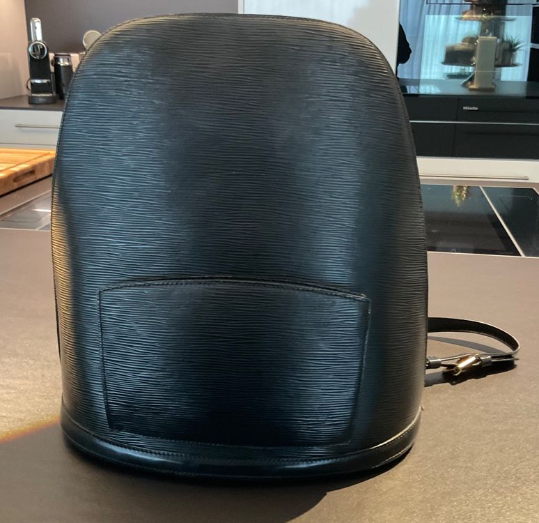 Louis Vuitton Gobelin Backpack Black EPI Gold