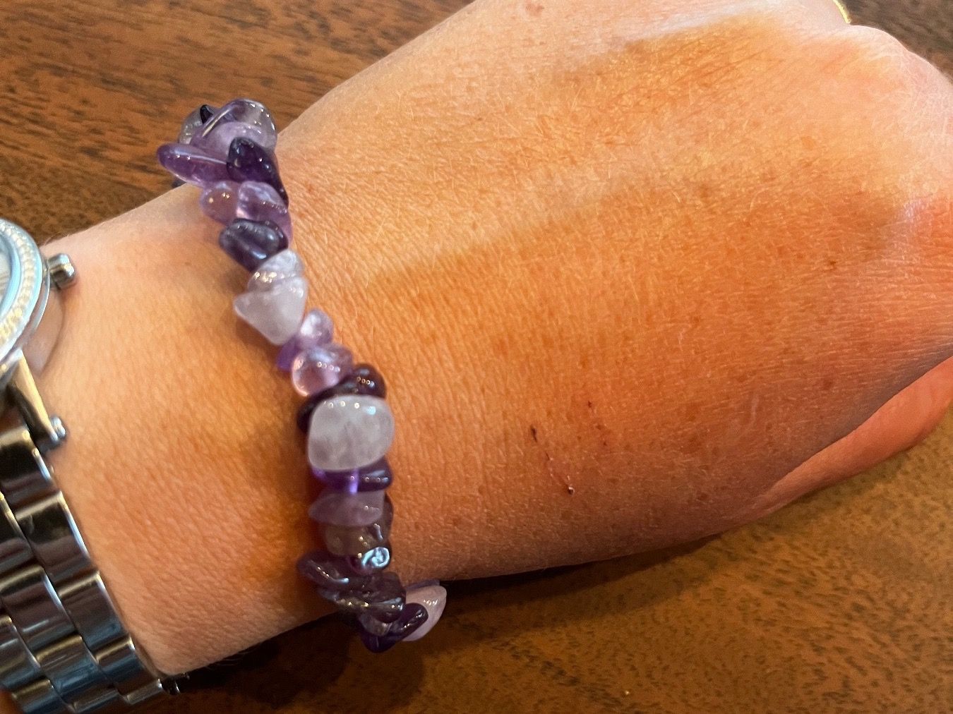 Bracciali & Braccialetti: Amethyst Armband ( elastisch/one Size) – Nuovo e nell'imballaggio originale da Gams venduto da Mariawicca 4