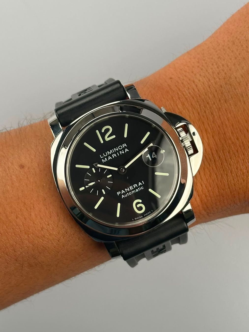 Panerai Orologi: Panerai Luminor Marina Ref. PAM00104 44mm – Usato da St. Gallen venduto da TrokulWatches 7