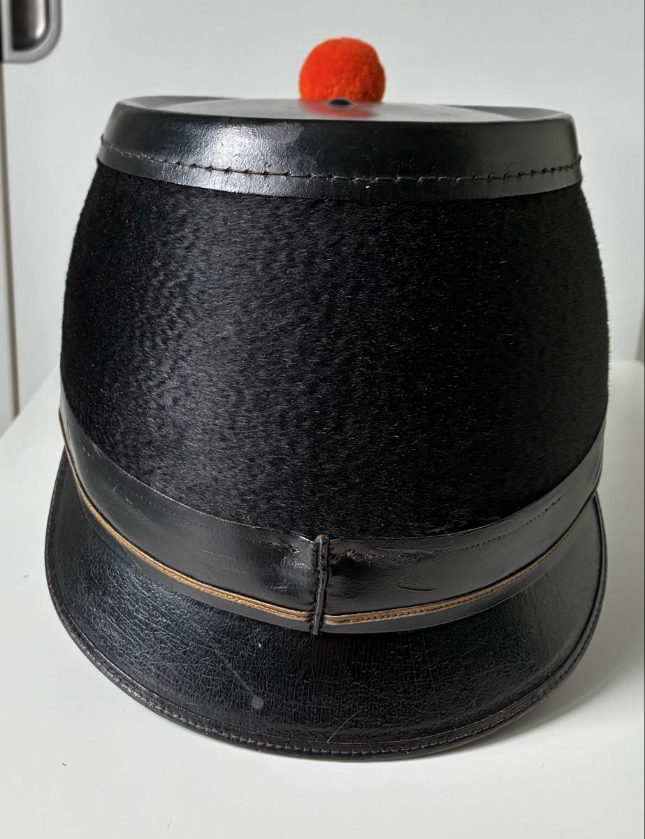 Schweizer Armee Uniformi: Tschako 1898 Leutnand VS – Usato da Gutenswil venduto da Antiques77 2
