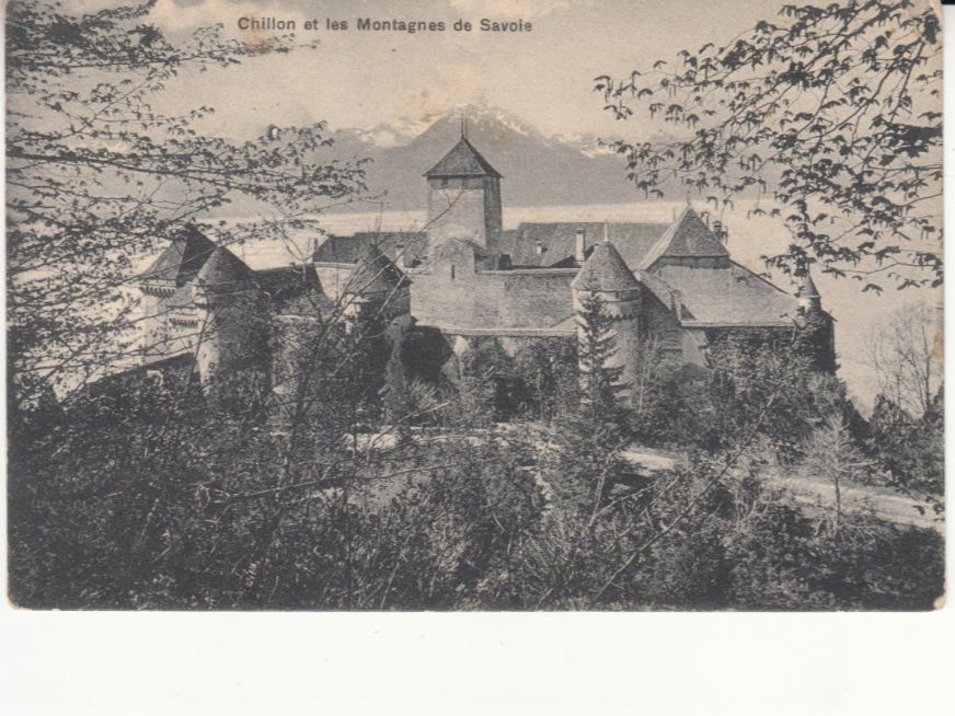 Cartoline postali: Chillon 1921 – Usato da Bürglen TG venduto da StampGraf