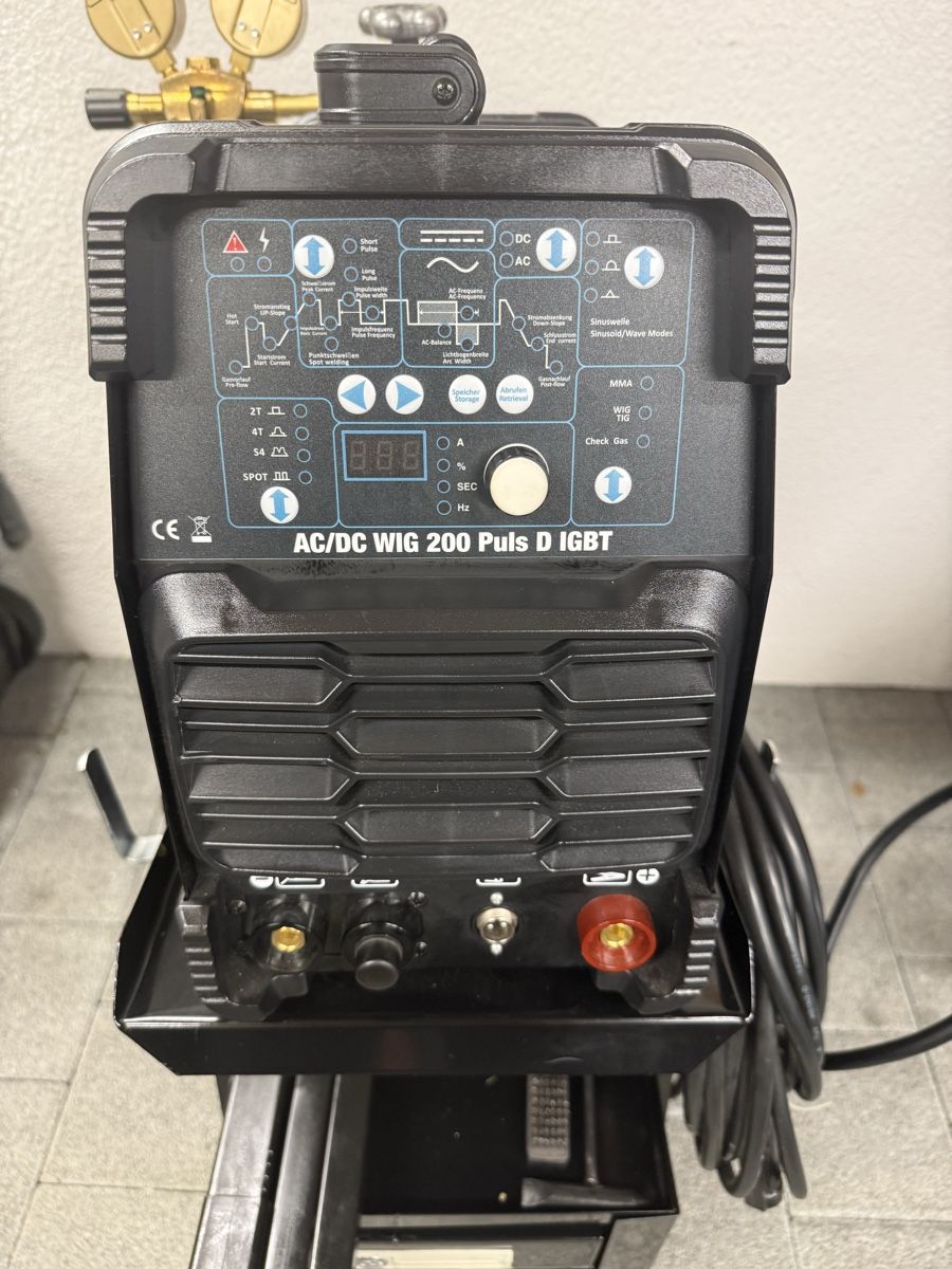 Saldatori: AC/DC WIG 200 PULS DIGITAL IGBT – Nuovo (secondo la descrizione) da Buttikon SZ venduto da idmechanics 2