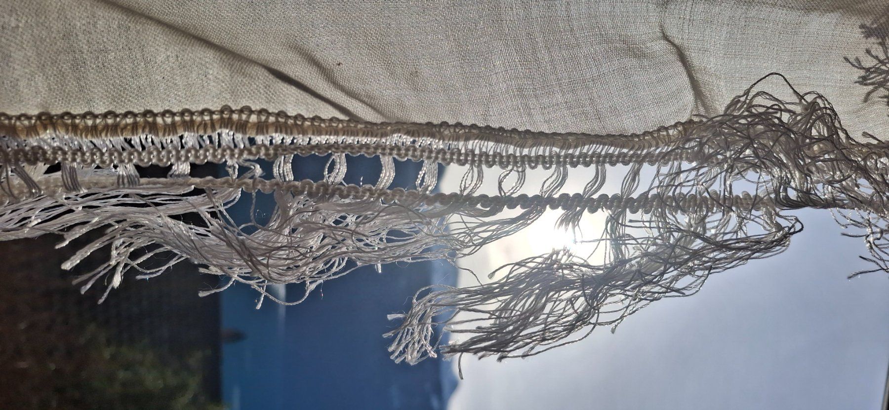 Foulard & Sciarpe: Schönes Foulard mit Fransen – Usato da Brienz BE venduto da mondchatz1 4