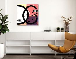 Chanel Urban Pop Art Bild Kunst Fashion Abstrakt Modern