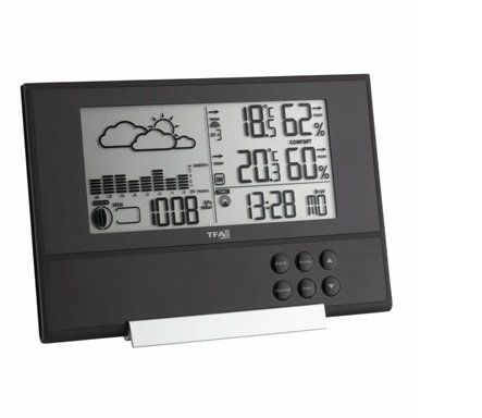 Altro per la casa: Funk-Wetterstation mit extra flachem Design PURE PLUS 35.110 – Nuovo e nell'imballaggio originale da Richterswil venduto da BKGrahlke