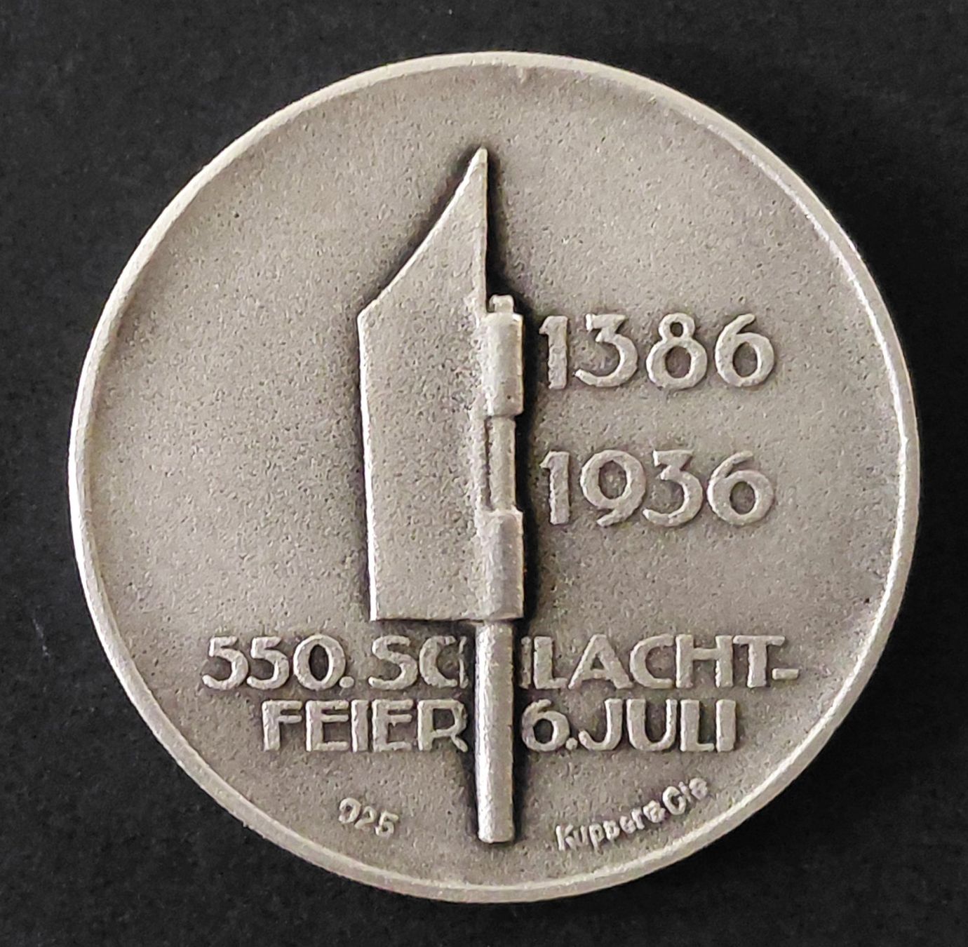 Medaglie: Silbermedaille Sempach 1936 – Usato da Ebikon venduto da smartbox 1