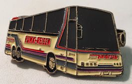 Y086B - Pin Bus Car Reisecar Funk Reisen Paris / Serie Nr. 1