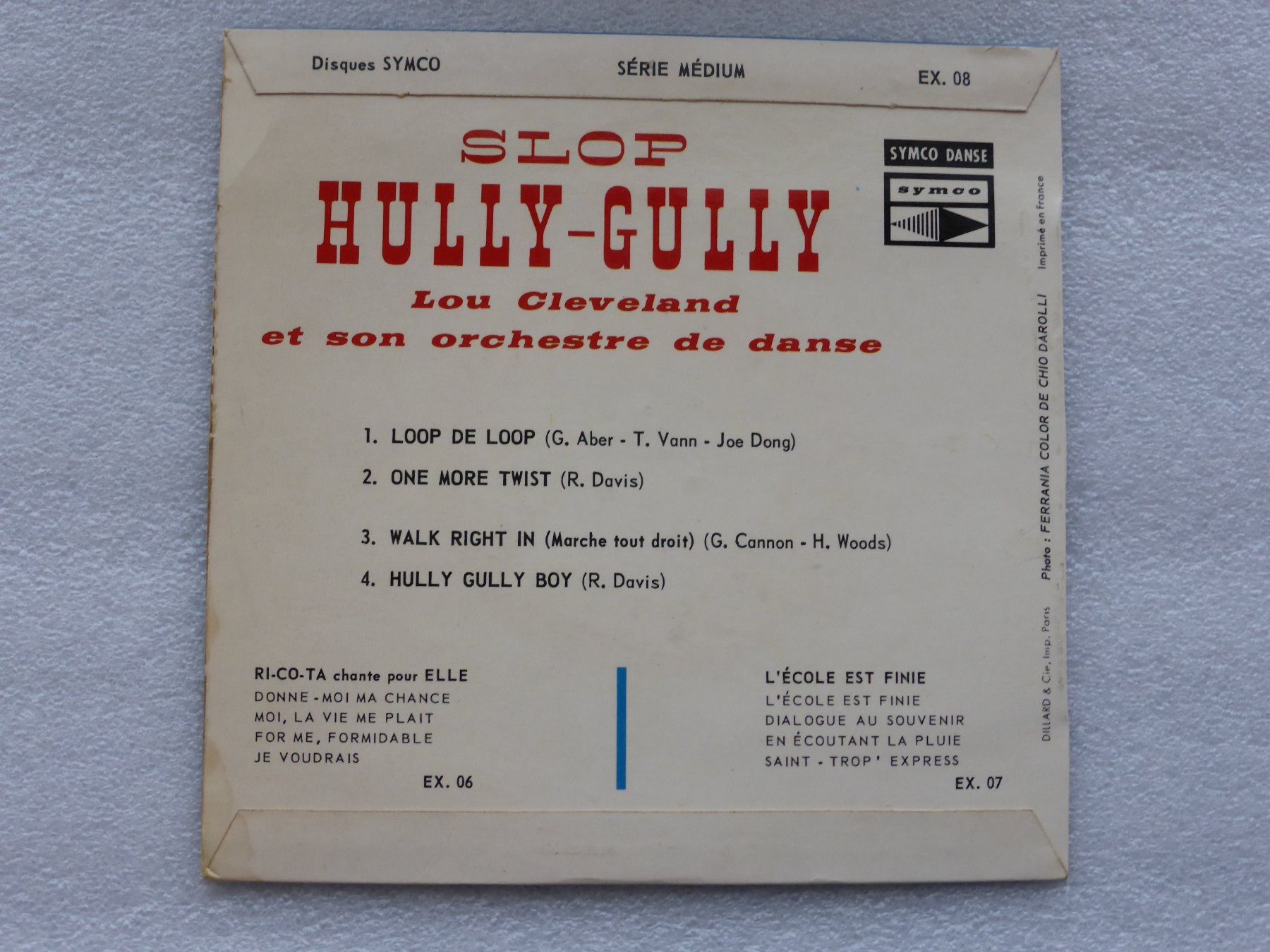 Schallplatten: Vinyl Single   EP  LOU CLEVELAND – Gebraucht aus Küssnacht am Rigi von Mondkinder 3