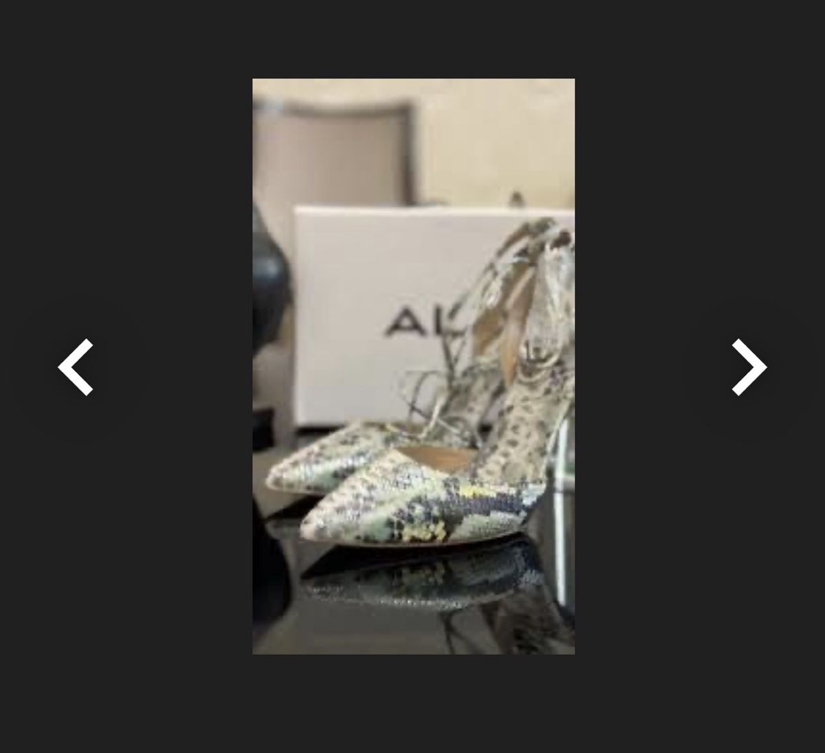 Scarpe da donna: Aldo Slingpumps mit Schlangenmuster – Usato da Langnau am Albis venduto da ste_2zdt 1