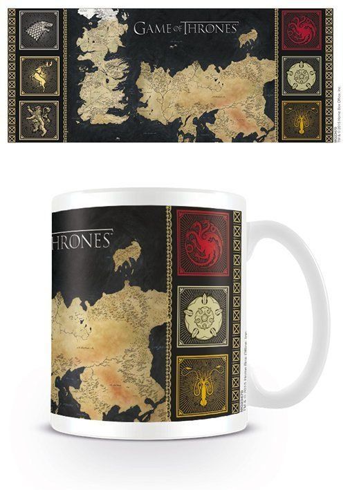 Tasses: Le Trône de fer mug Map - PROMO – Neuf avec emballage d'origine à St-Imier par ATTAKSHOP