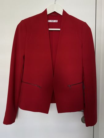 Mango Blazer Rot (S)