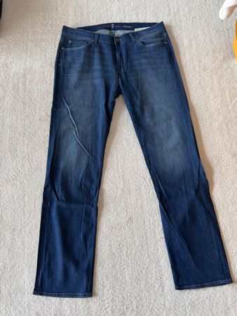 7 for all mankind Jeans Size W38 Slim fit dark blue used