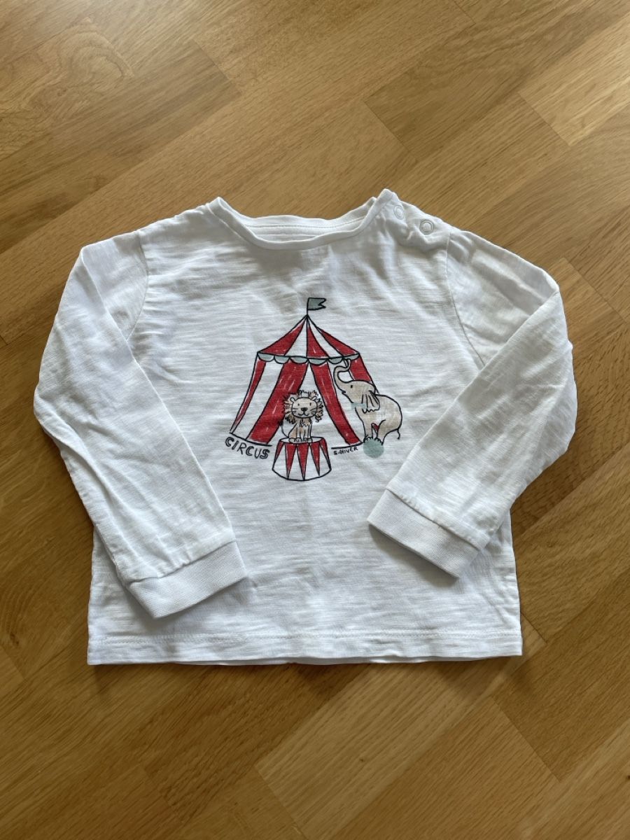 S.Oliver Camicie, Top & T-shirt: Langarmshirt s.Oliver,  Gr. 80 – Usato da Chur venduto da ves_y5xm