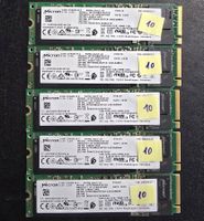 Festplatte SSD Micron m.2 2280 NVMe 256GB N10
