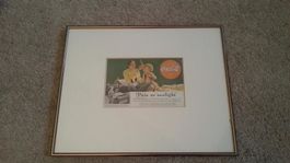 Original US Coca Cola Werbung 1930er Jahre