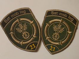 Duo Abzeichen Logistik Badge Bat mob log 21 klett