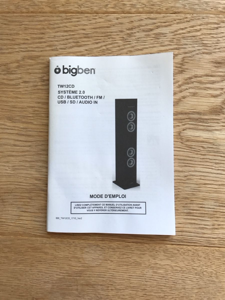 Lautsprecher: BigBen Tower-Lautsprecher-System – Gebraucht aus Gelterkinden von Schallgeber 1