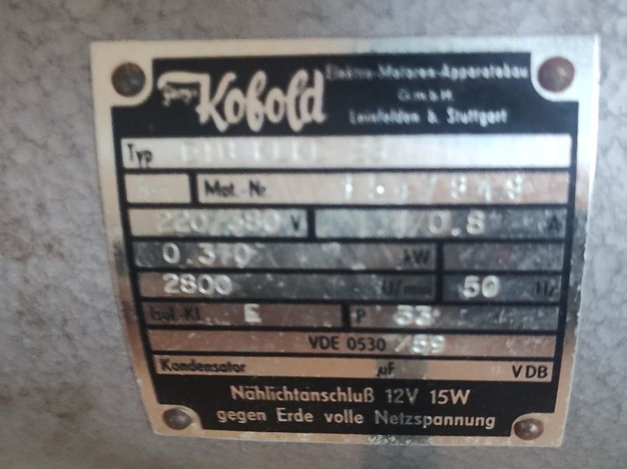 Macchine da cucire: Kobold-Kupplungs-Elektromotor x3 – Usato da Kriens venduto da nejc74 2