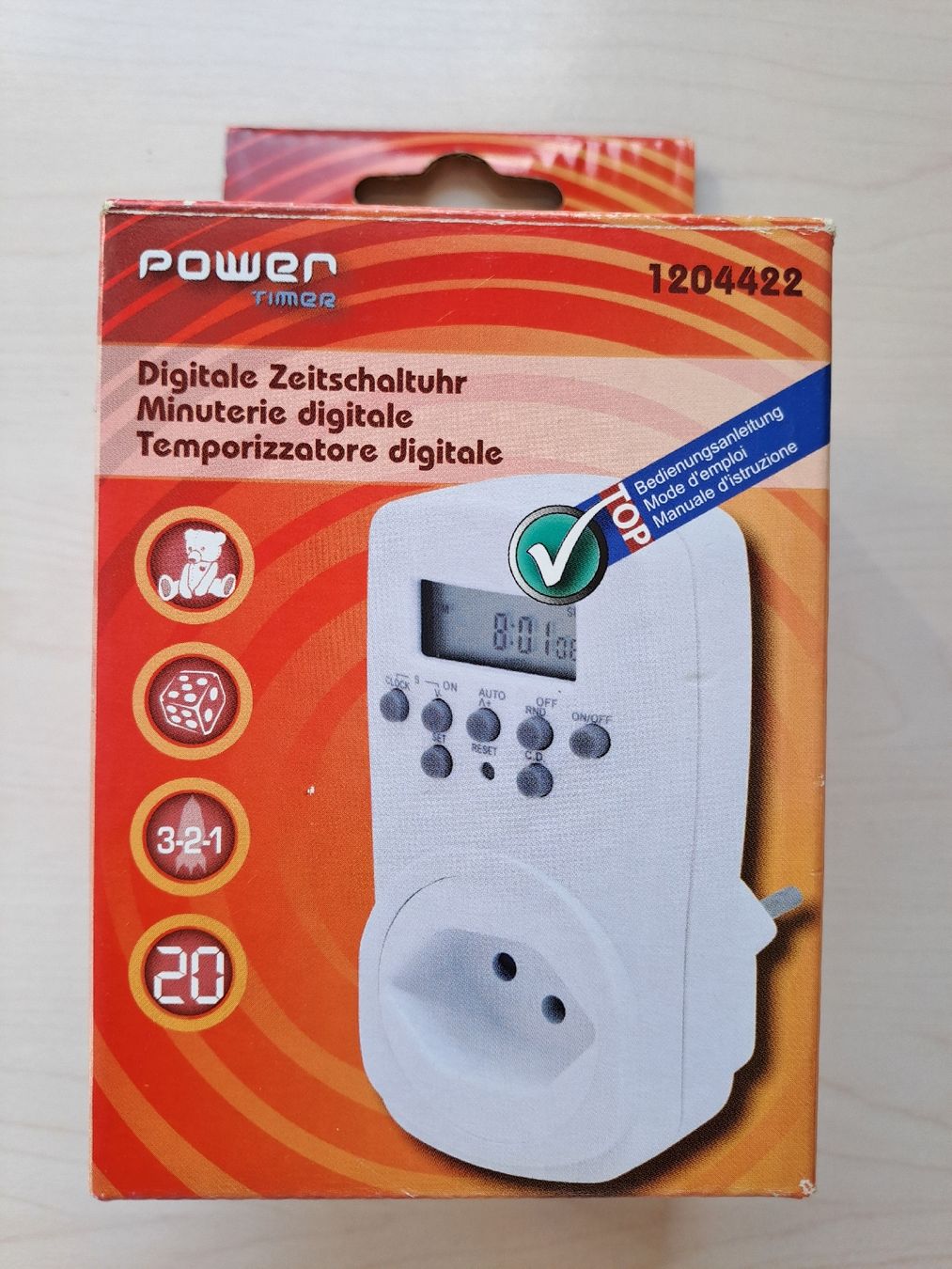 Sistema di controllo: Minuteur digital programmable – Nuovo e nell'imballaggio originale da Denens venduto da Chanchantevend 2