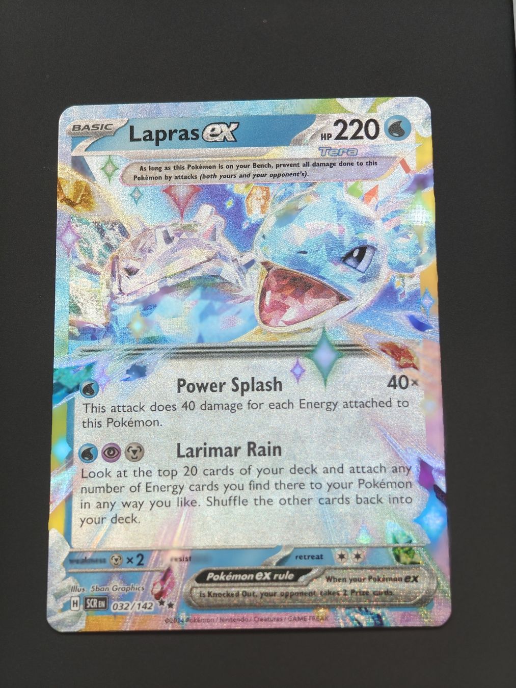 Pokémon Cartes à collectionner: Lapras EX 032/142 EN – Neuf (Voir description) à Therwil par Cordachu_Trade