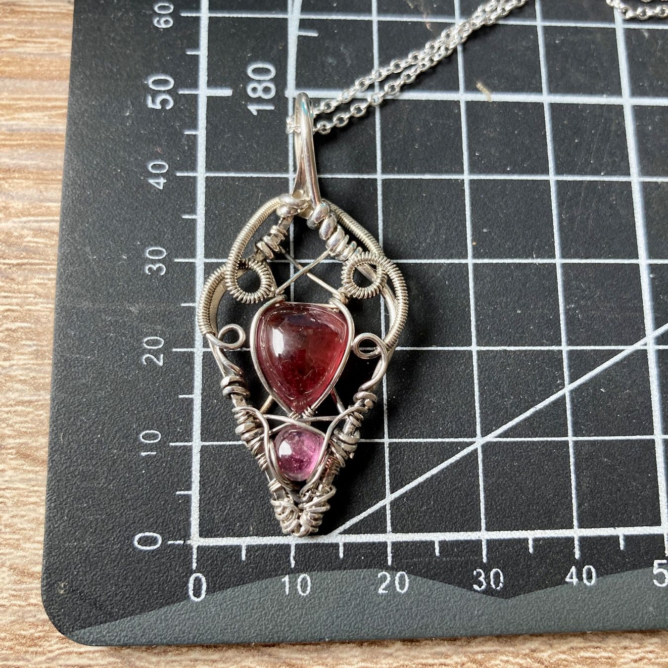 Catenine: Rosa Turmalin Anhänger – Nuovo (secondo la descrizione) da Solothurn venduto da Kiki_Di 6