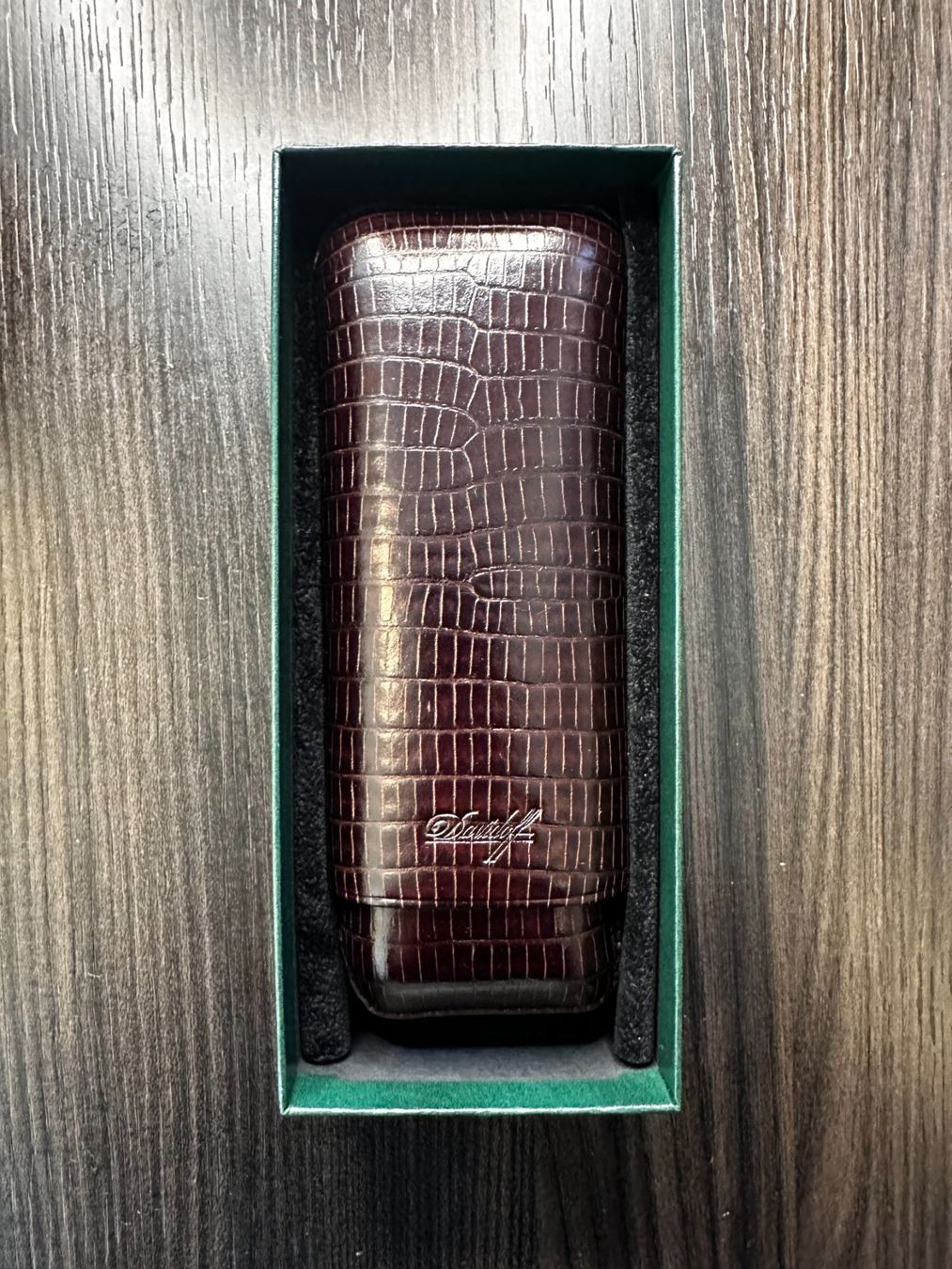 Davidoff Humidor per sigari: Portasigari Davidoff vintage – Nuovo e nell'imballaggio originale da Lugano venduto da LudovicoSwiss