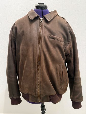 Schwere Herren-Lederjacke (Gr. 54) – Marke OCONTI