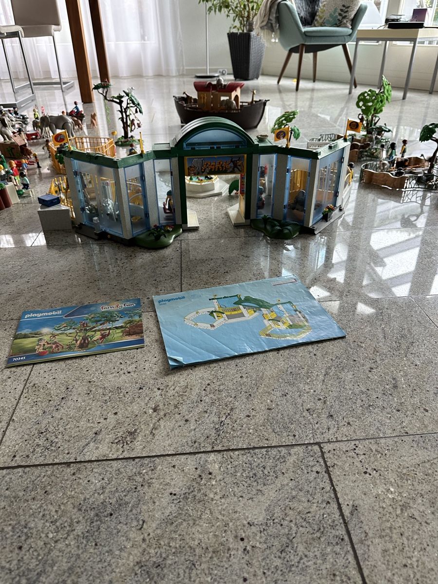 Playmobil Spielzeuge: Grosser Playmobil Zoo mit Arche Noah, Figuren und Zubehör! – Gebraucht aus Gisikon von sabee2 8