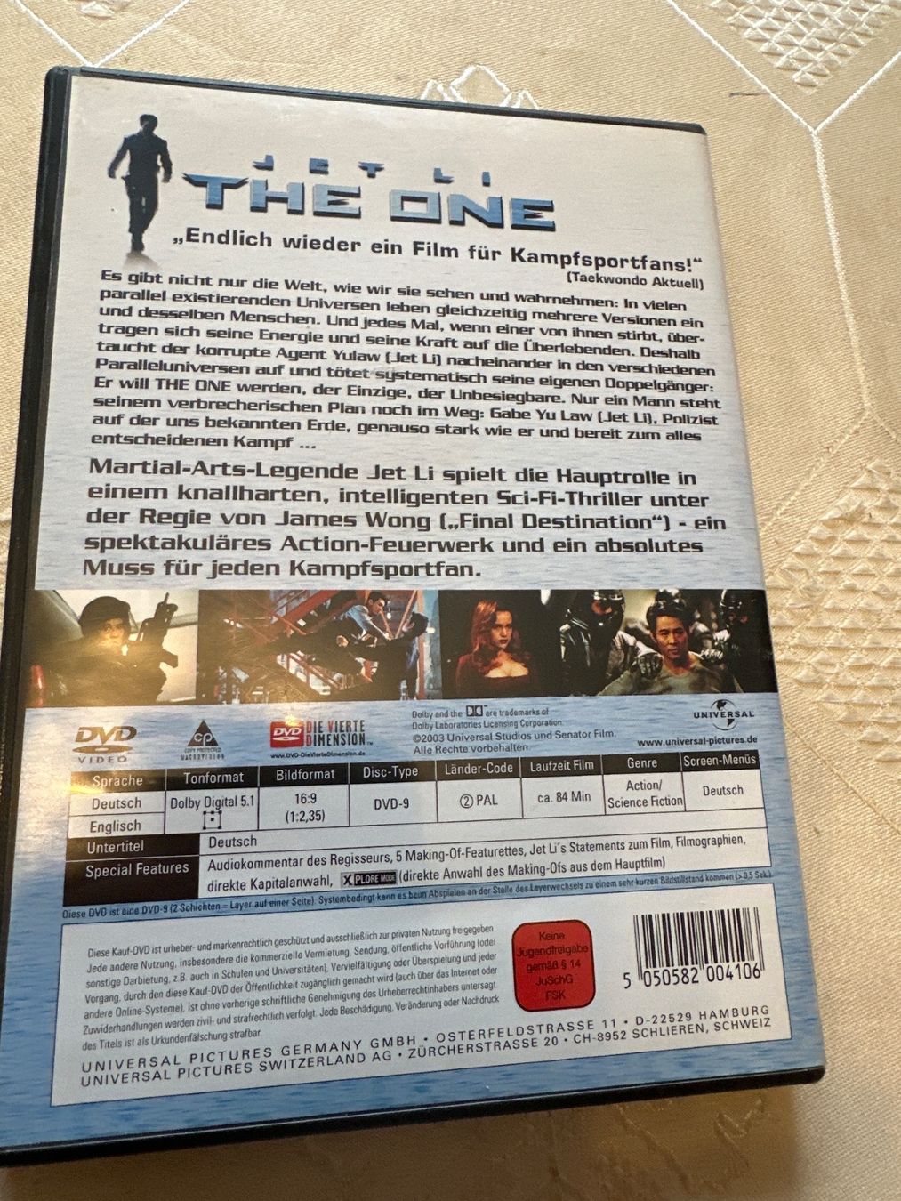 Tutti i DVDs: The One (Ungeschnitten) – Usato da Schaffhausen venduto da D-MAC 1