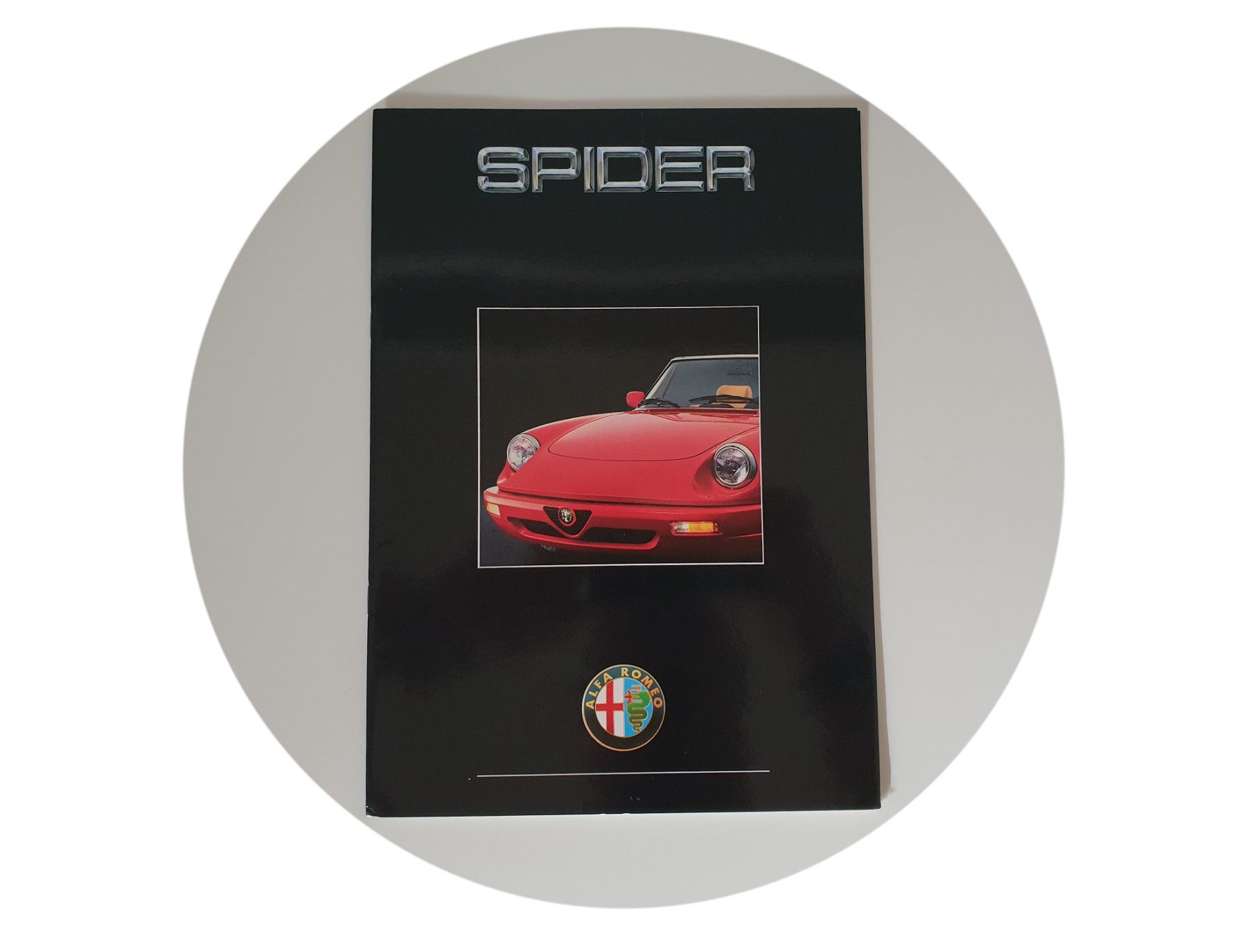 ALFA ROMEO SPIDER 2.0 1991 - Prospekt / Katalog / Catalogue (Neu ...