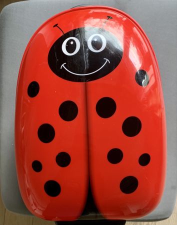 Valise enfant Swissbags Junior, rouge coccinelle🐞