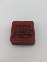 Aloe Vera 100% Handmade Eckig Cranberry