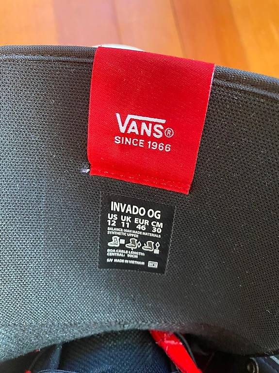 Scarpe da uomo: Snowboard Schuhe Vans (Gr.46) – Usato da Buchs AG venduto da fisch_63 2