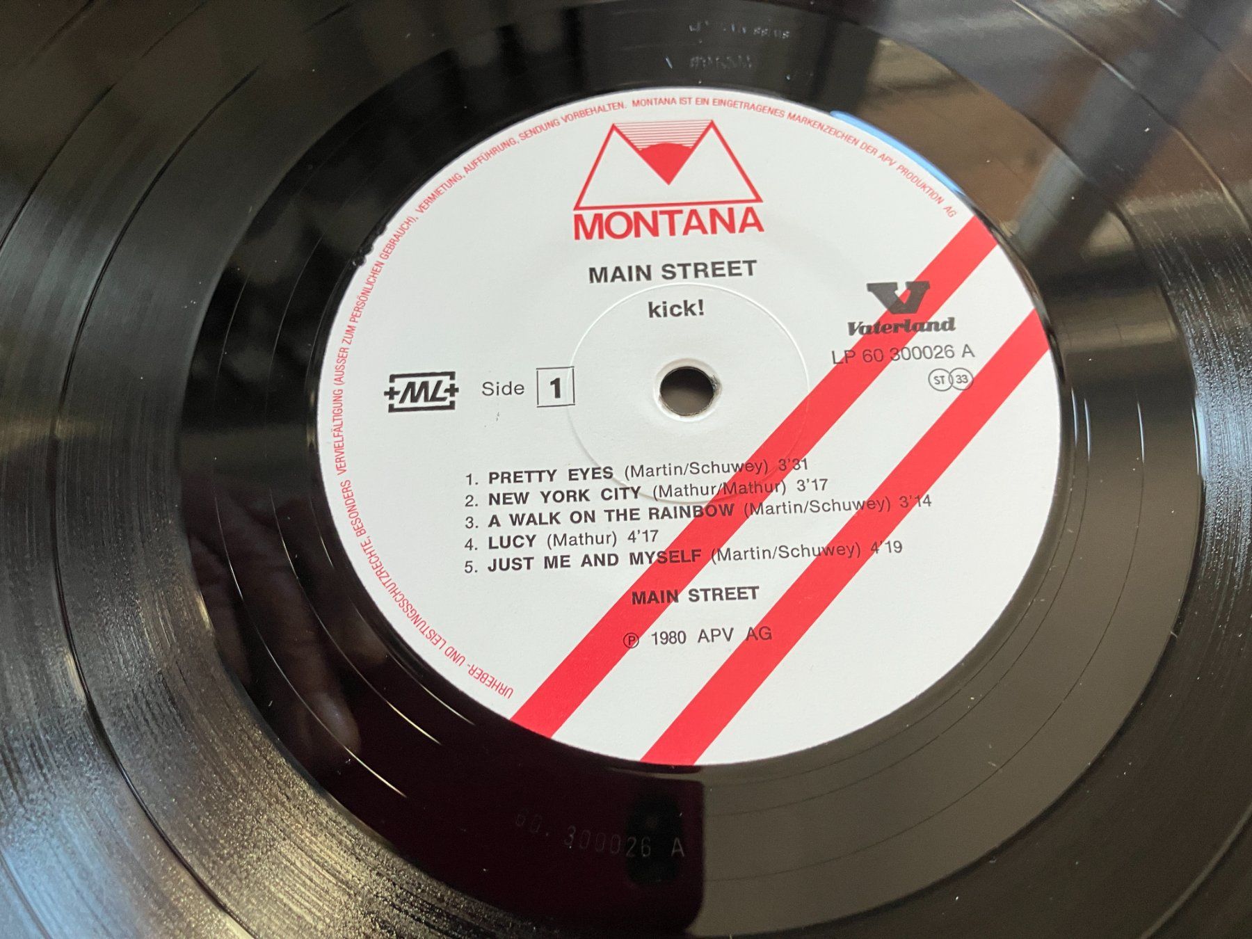 Dischi in vinile: Main Street – Usato da Aarwangen venduto da Jukebox3 5