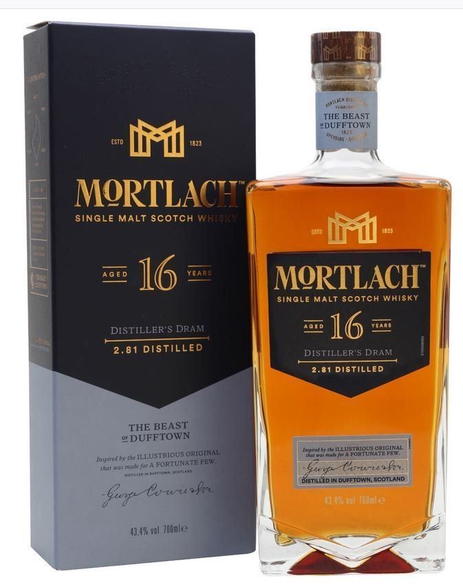 Mortlach Bevande alcoliche: Mortlach 16 Years - Distiller's Dram – Nuovo e nell'imballaggio originale da Deitingen venduto da gol_xd5d