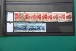 Helvetia 1938, Nr.  211 / 212 - mehrfach vorhanden