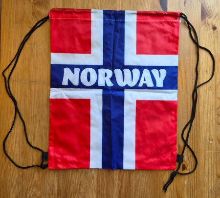 Norwegen Bag NEU Turnbeutel 33 x 41 cm Haaland Norway